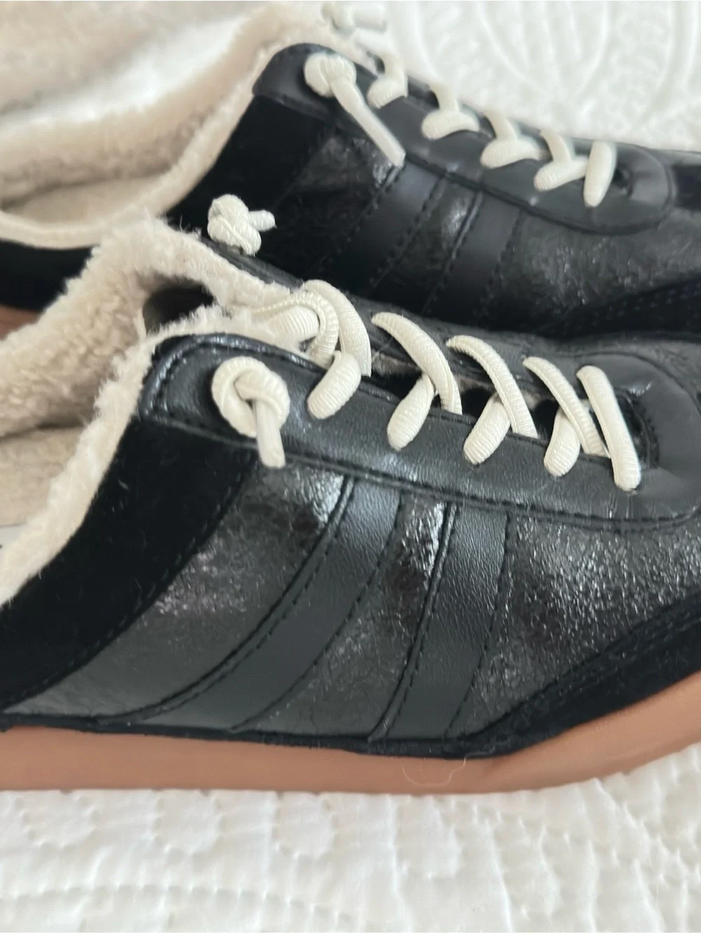 Steve Madden Black Sneakers